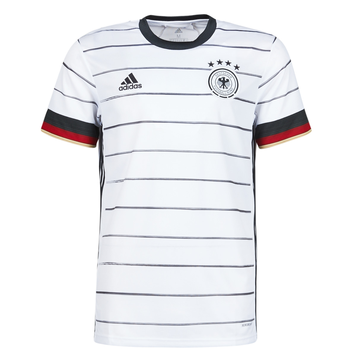 adidas Clothing adidas men Short-sleeved t-shirts - DFB H JSY - White