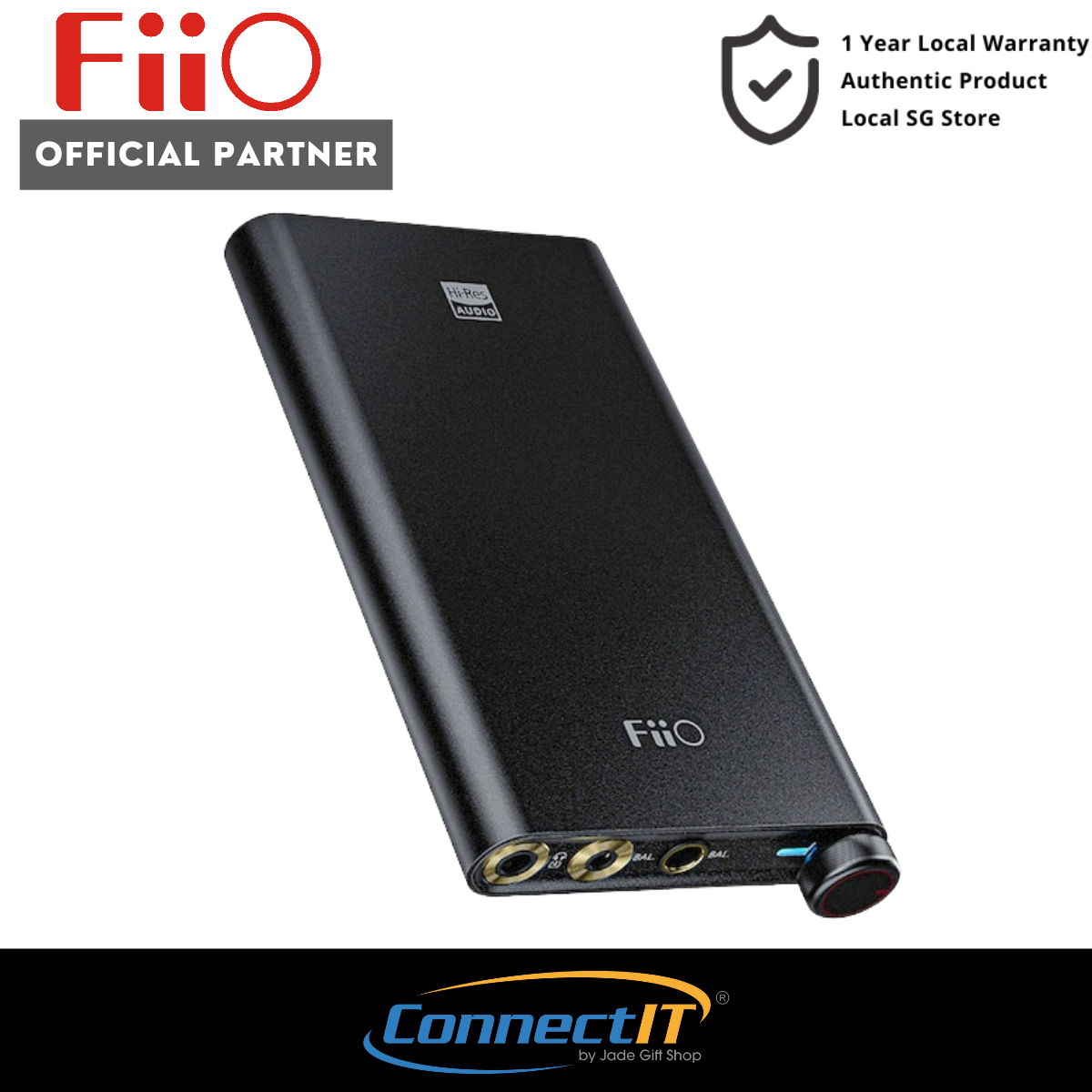 FIIO Q3 MQA, Portable Amplifier And DAC.AK4452 DAC, THX AAA-28x2 AMP, Full MQA Decoding (1 Year Local Warranty)