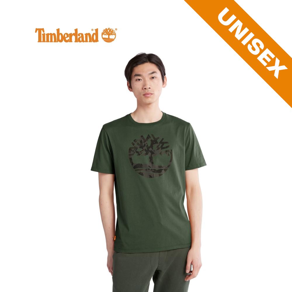 Timberland All Gender Camo Tree-Logo T-Shirt Duffel Bag
