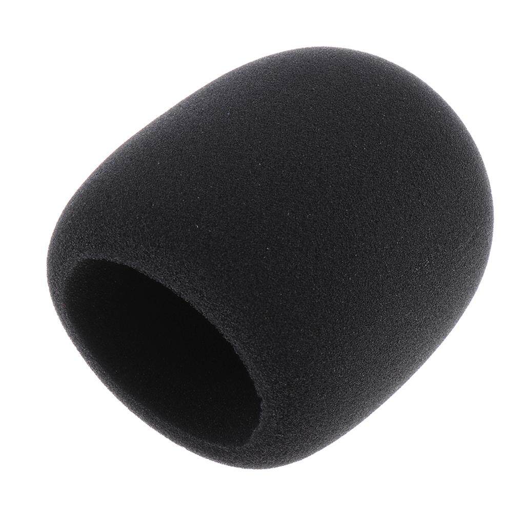 Baoblaze 2Pieces Large Mic Foam Cover Shield Windscreen for Condenser Mic Equipment