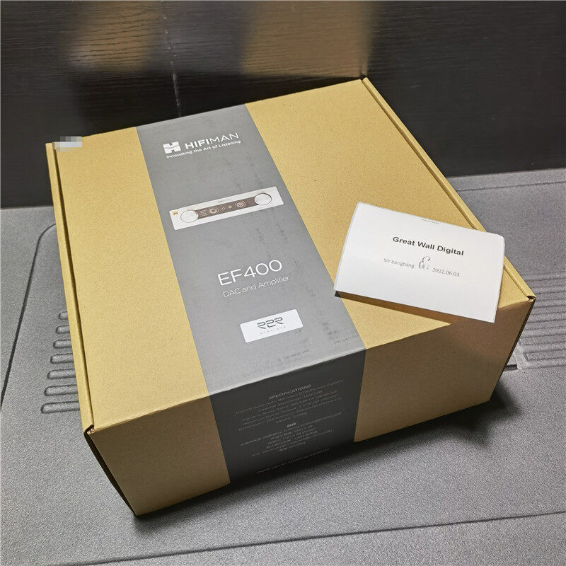 HIFIMAN EF400 Decoding Earphone All-in-one Desktop Music System R2R DAC Decoding 4.4mm/4pin XLR Fully Balanced Output