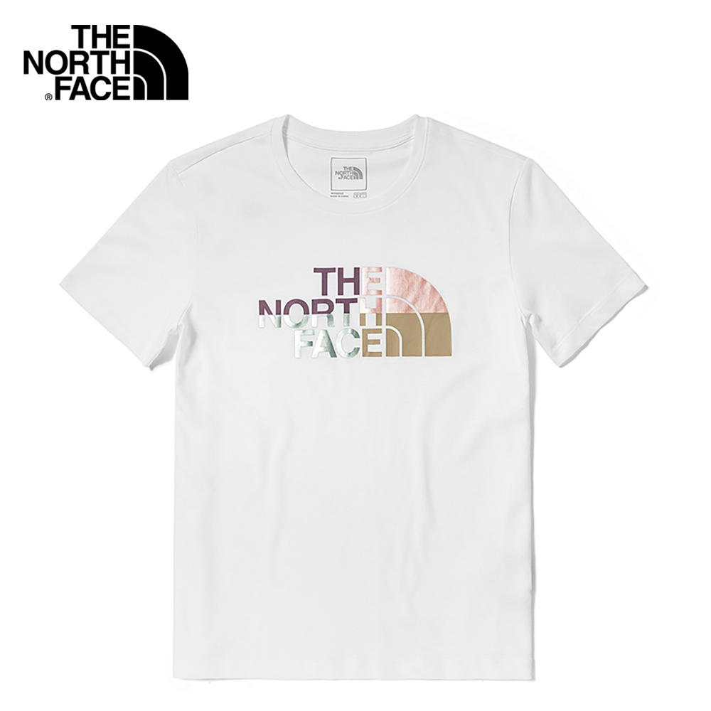 The North Face Women Short Sleeve Elevated Half Dome Tee - TNF White [Asia Size]