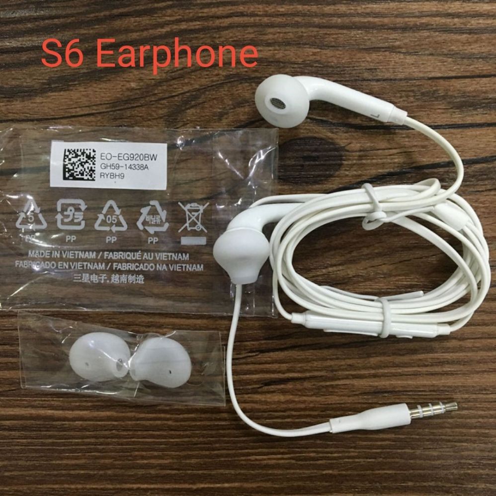 Samsung original S6  Earphones earpiece Mic Vol Control