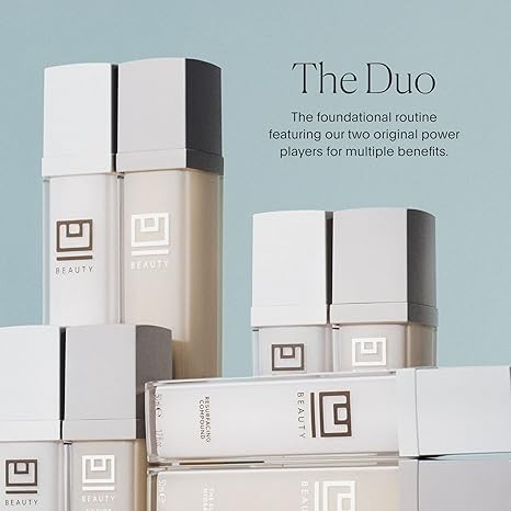 U Beauty - The U Beauty Duo - Resurfacing Compound & SUPER Hydrator Set - Vitamin C & E, Retinol, Hyaluronic Acid - Moisturizing Face Serum Duo for Smooth, Hydrated and Softer Skin, Set of 2 0.5 fl oz